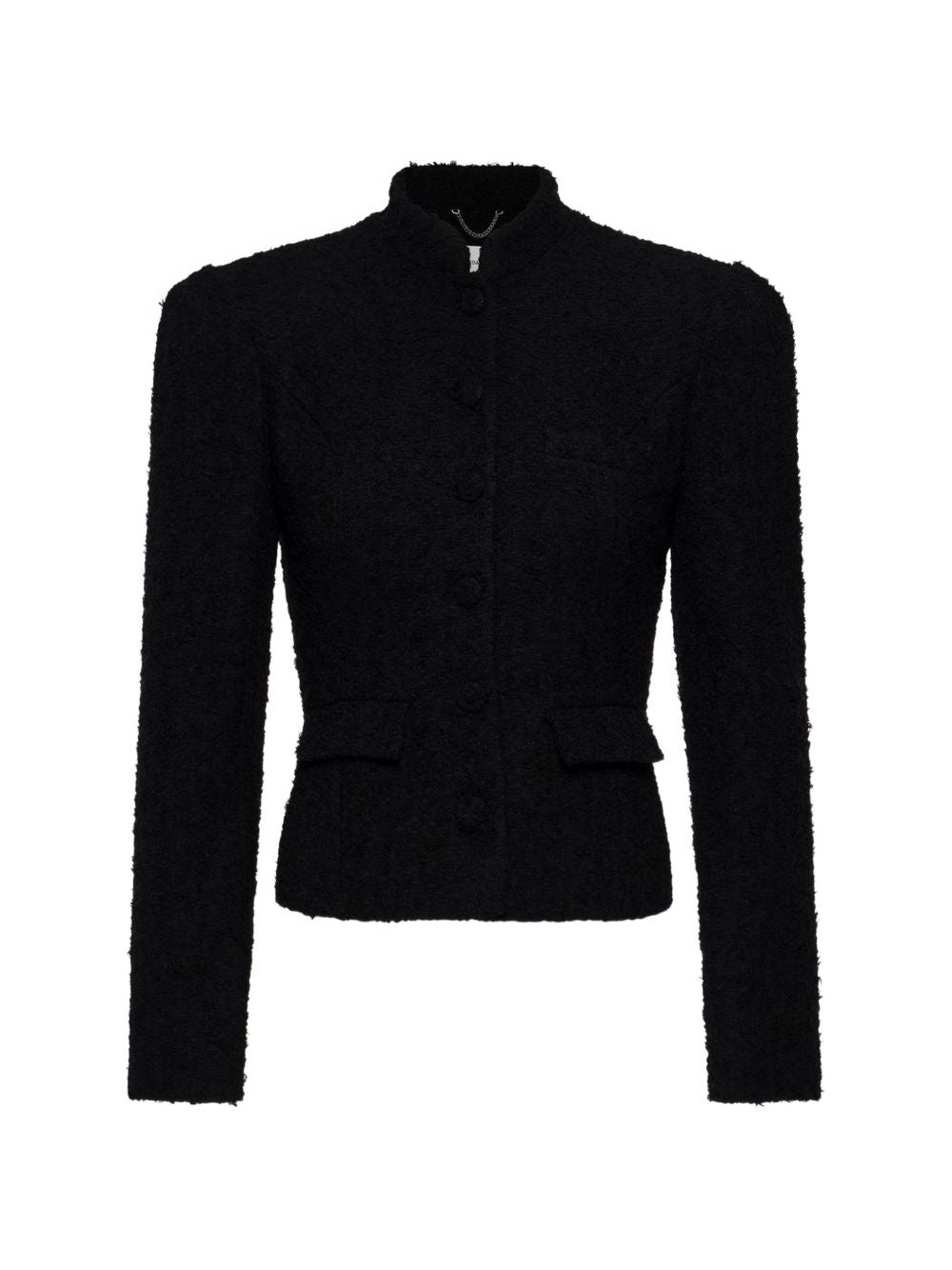 Giacca con zip in nero 