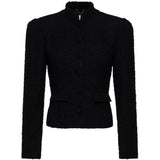 Giacca con zip in nero 