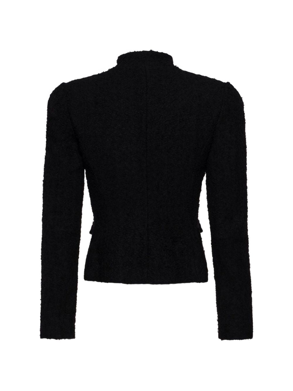 Giacca con zip in nero 