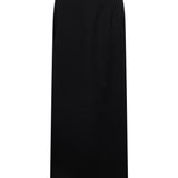 Gonna lunga in lana in nero 