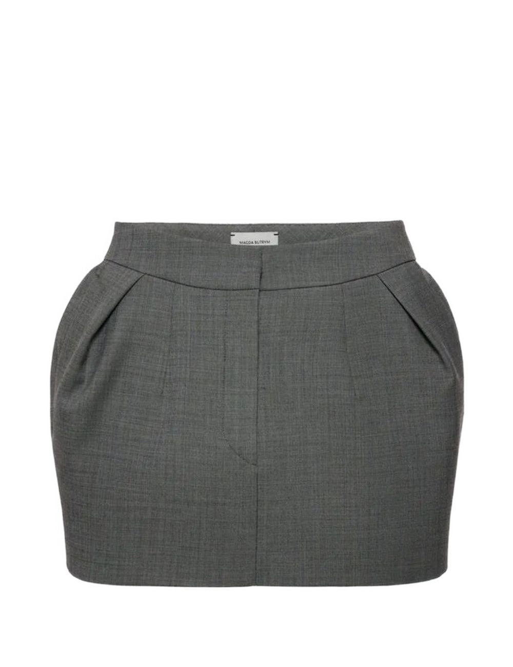 Gonna mini in grigio 