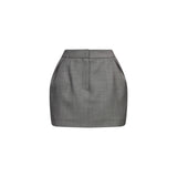 Gonna mini in grigio 