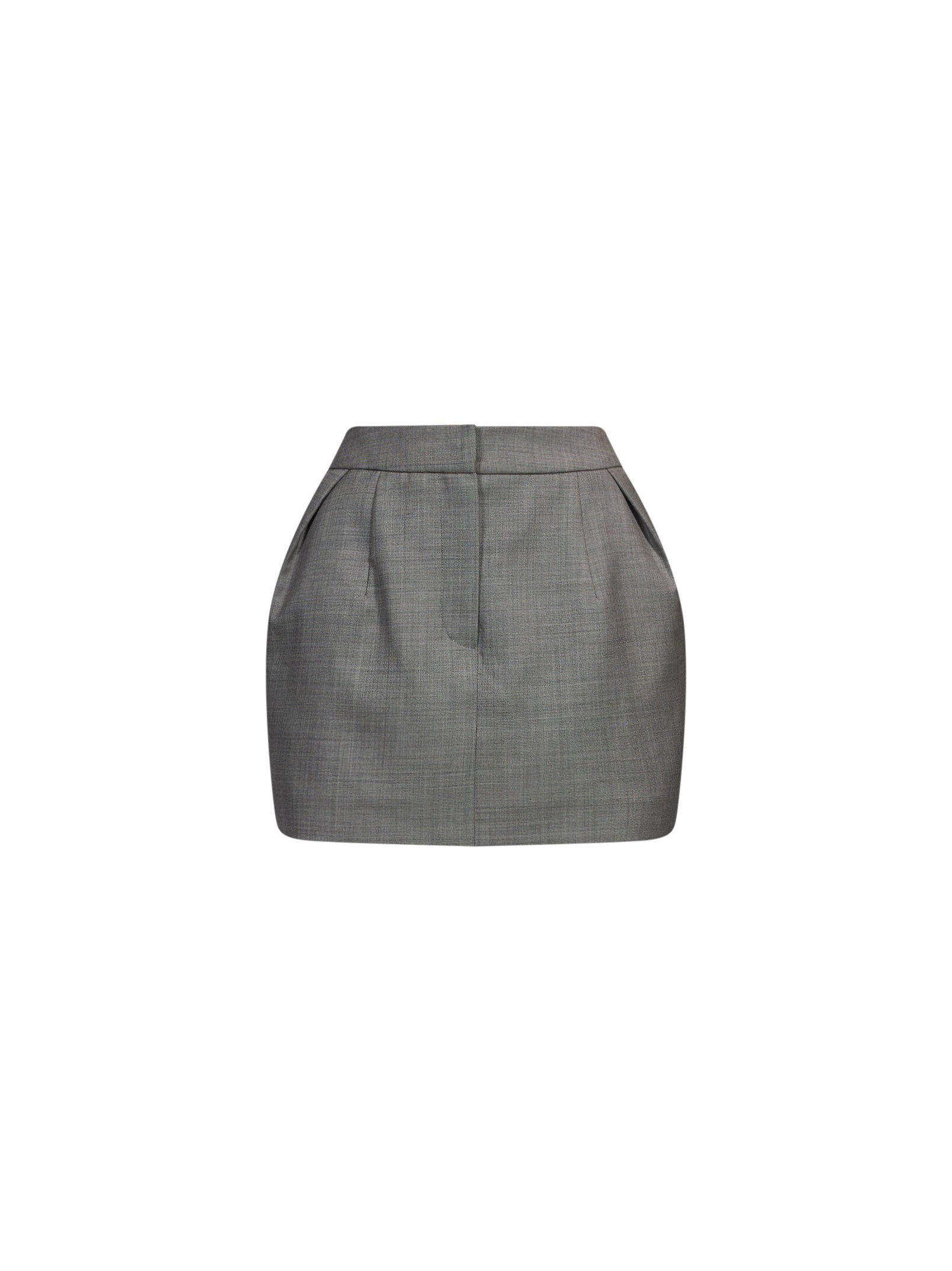 Gonna mini in grigio 