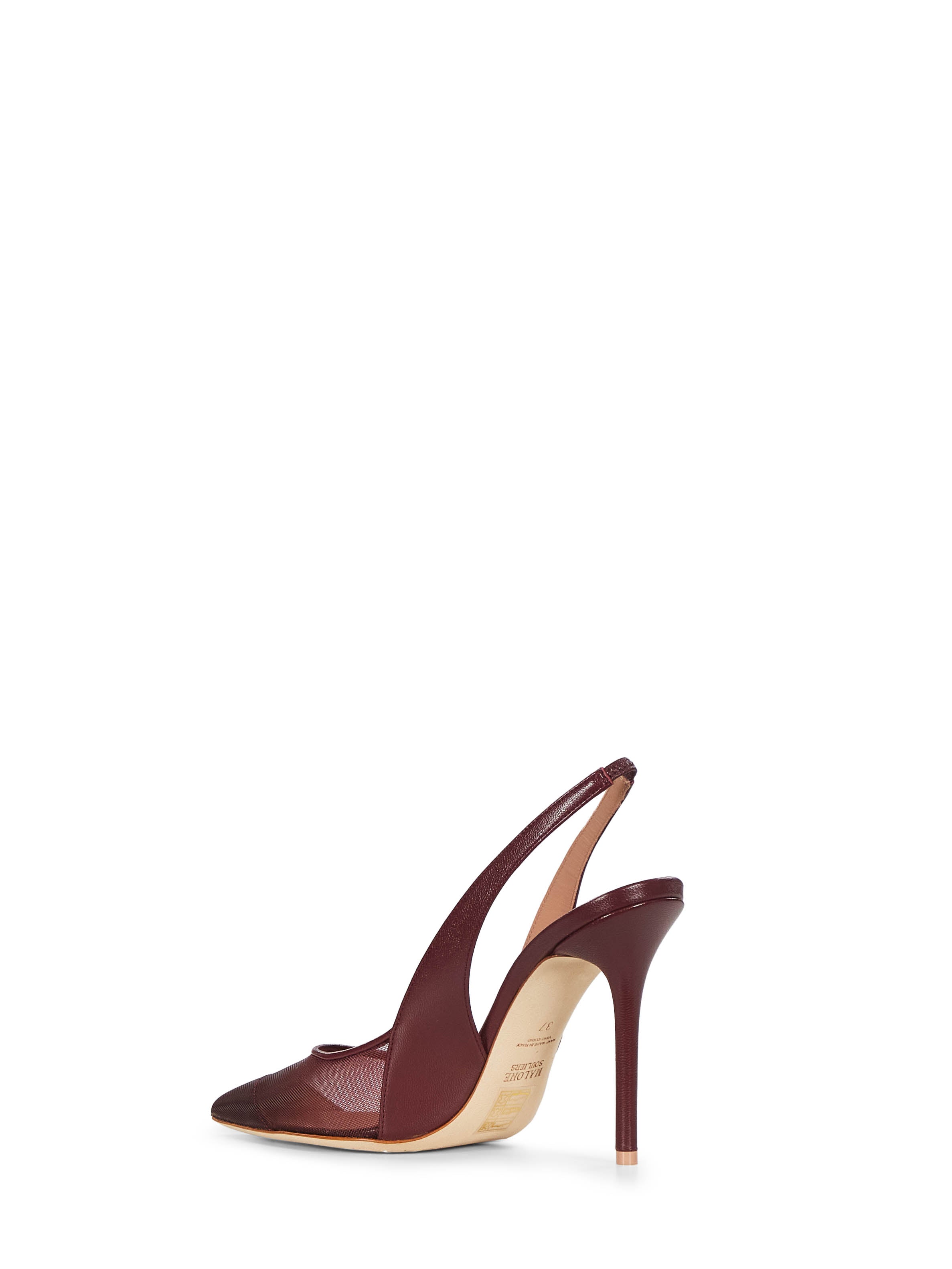 Decollete slingback Arc in bordeaux 