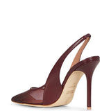 Decollete slingback Arc in bordeaux 