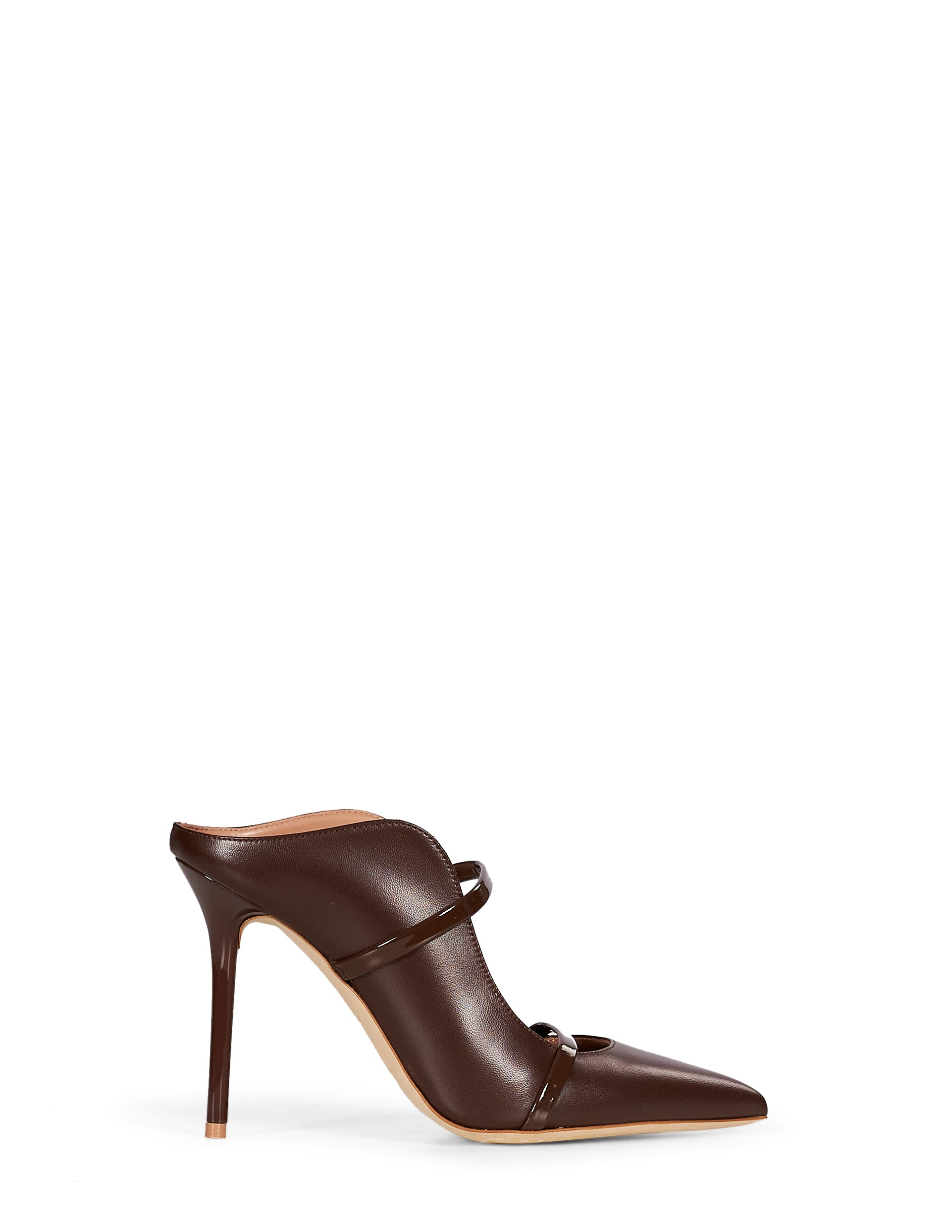 Mules Maureen in marrone 