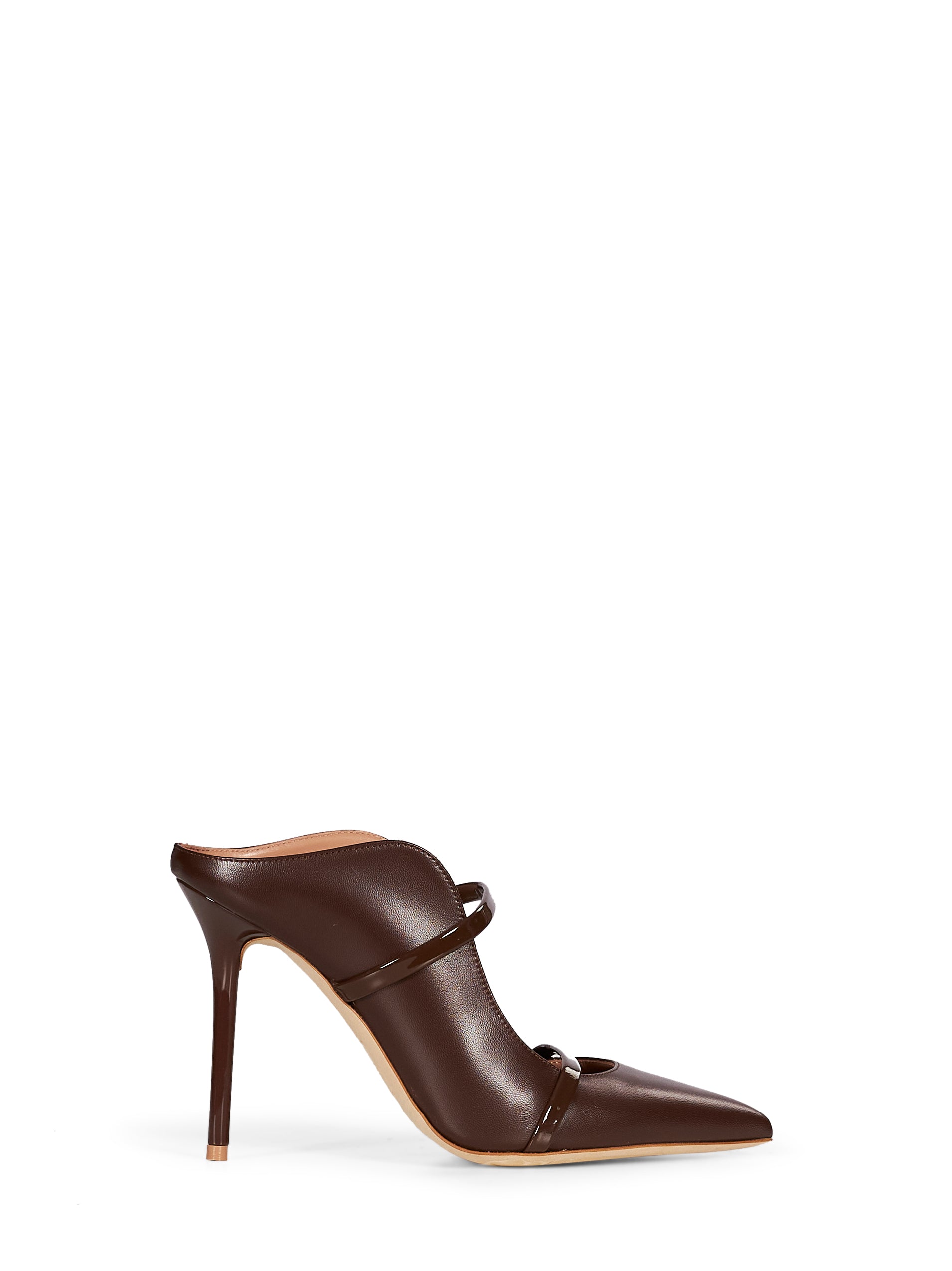 Mules Maureen in marrone 