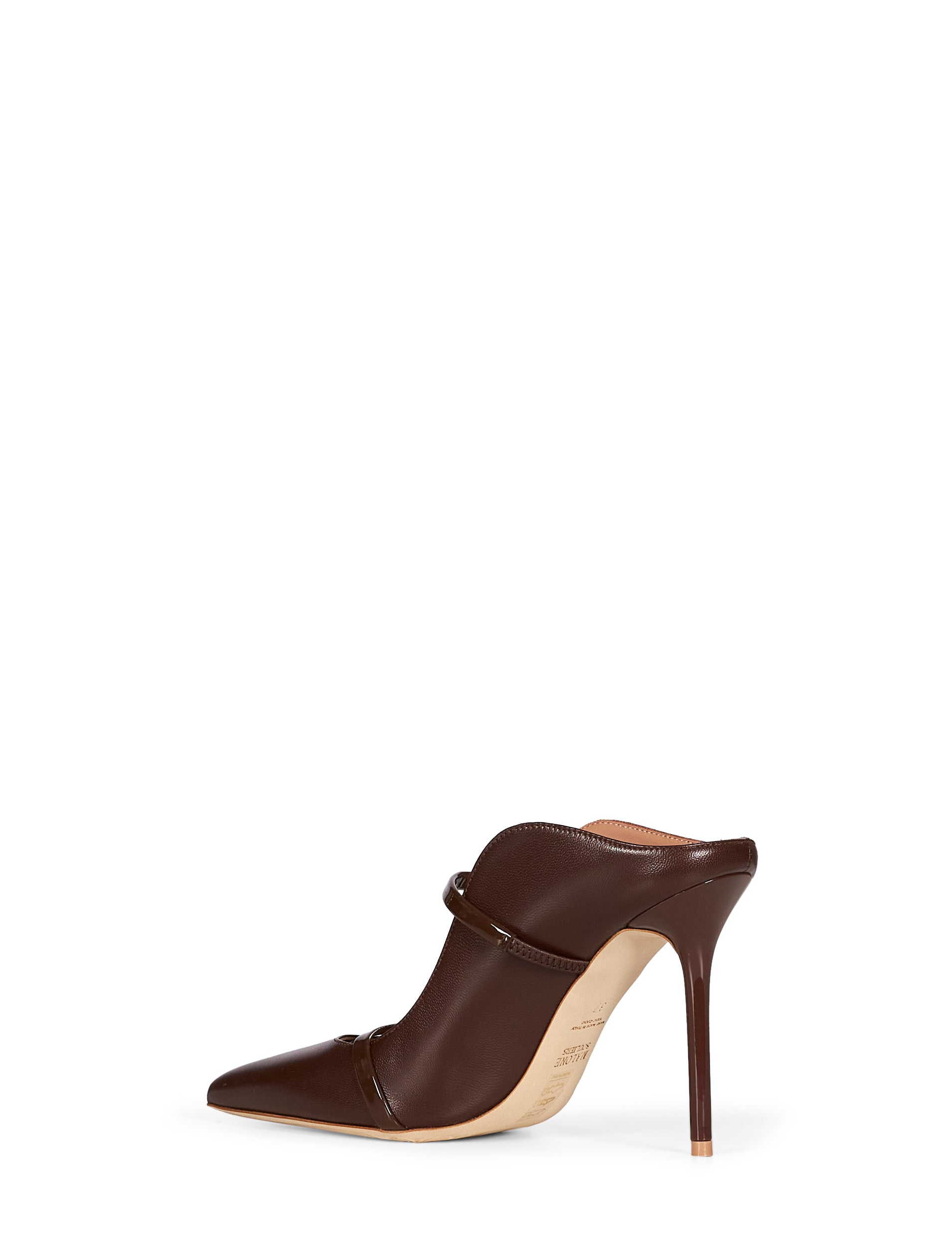 Mules Maureen in marrone 