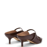 Mules Maureen 45 goffrato croco tabacco 