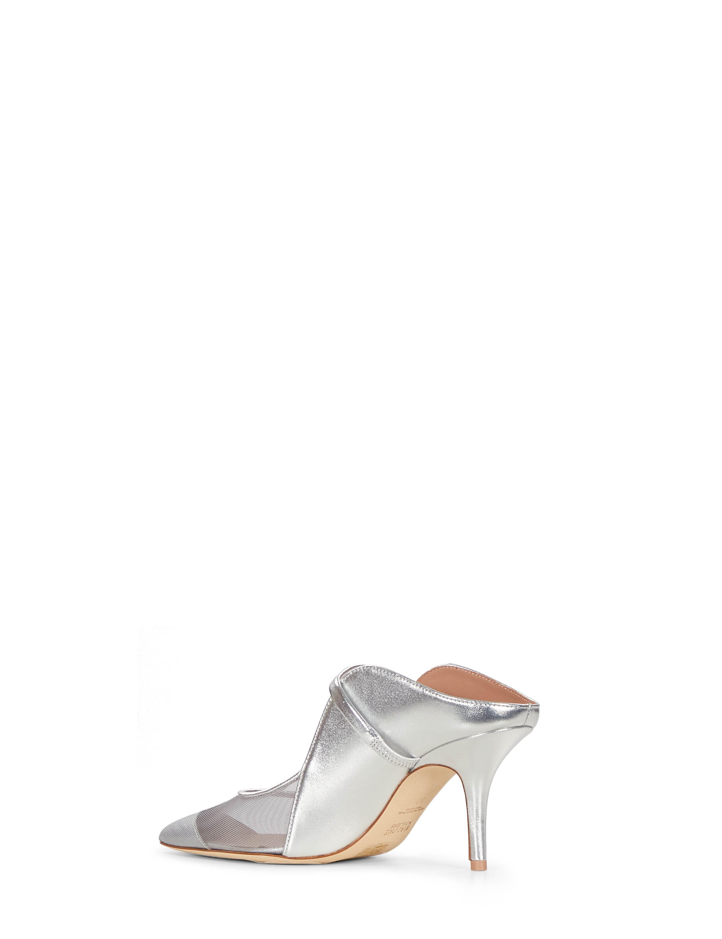 Mules Maureen in argento 