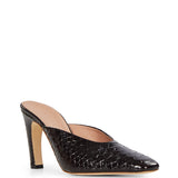 Mules Rowe in marrone 