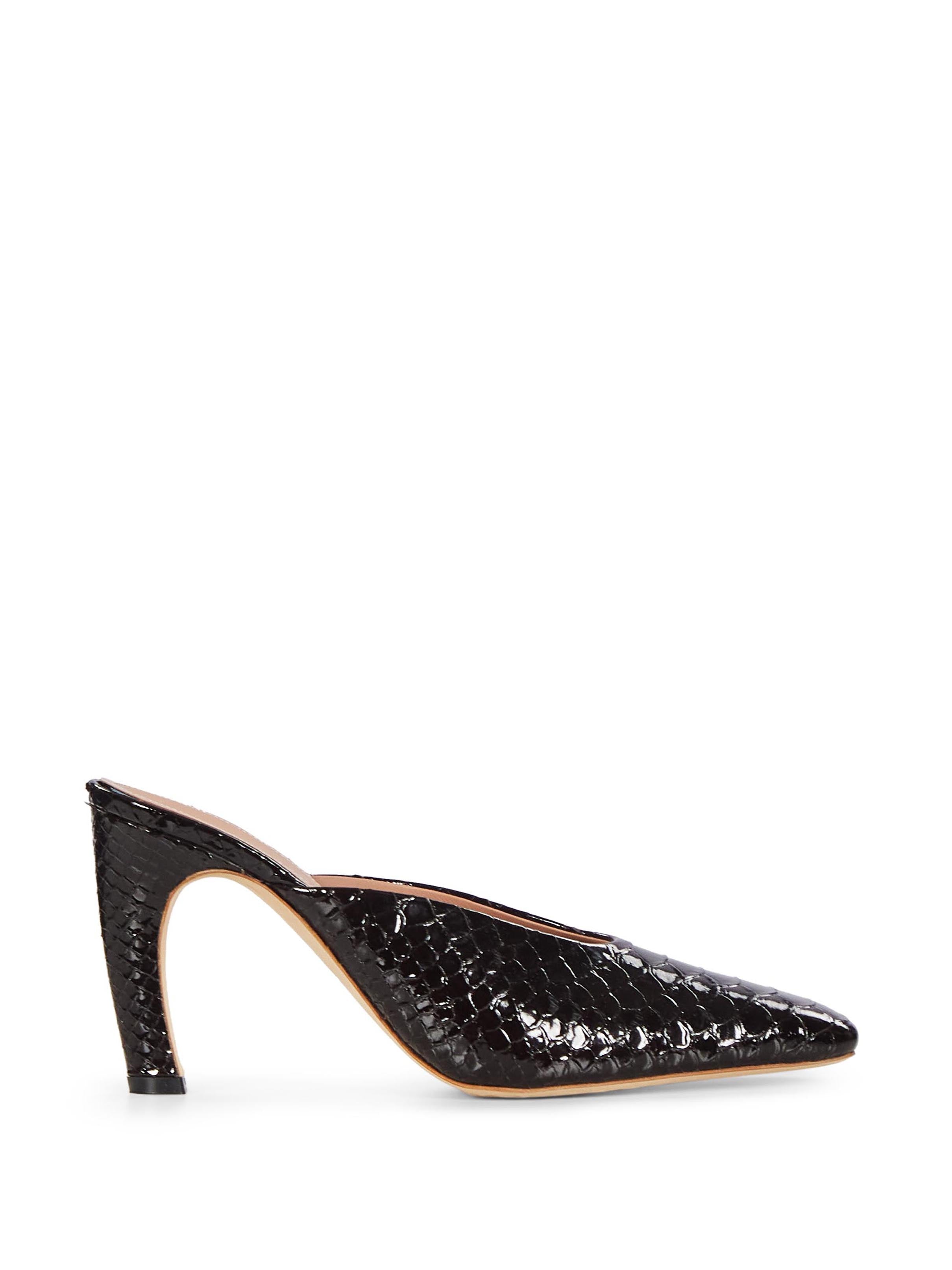 Mules Rowe in marrone 