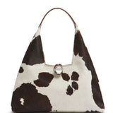 Borsa a spalla con stampa mucca Trapeze 