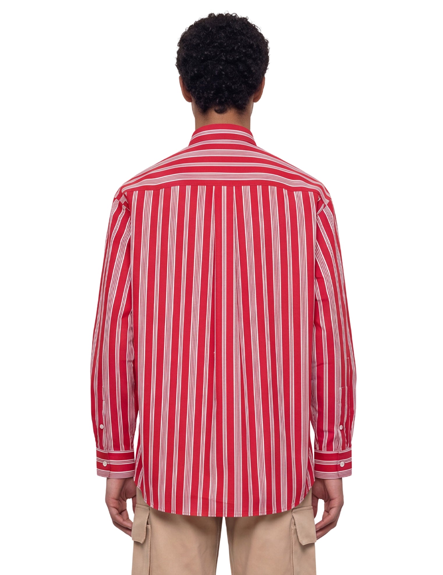 Camicia a righe multicolore 