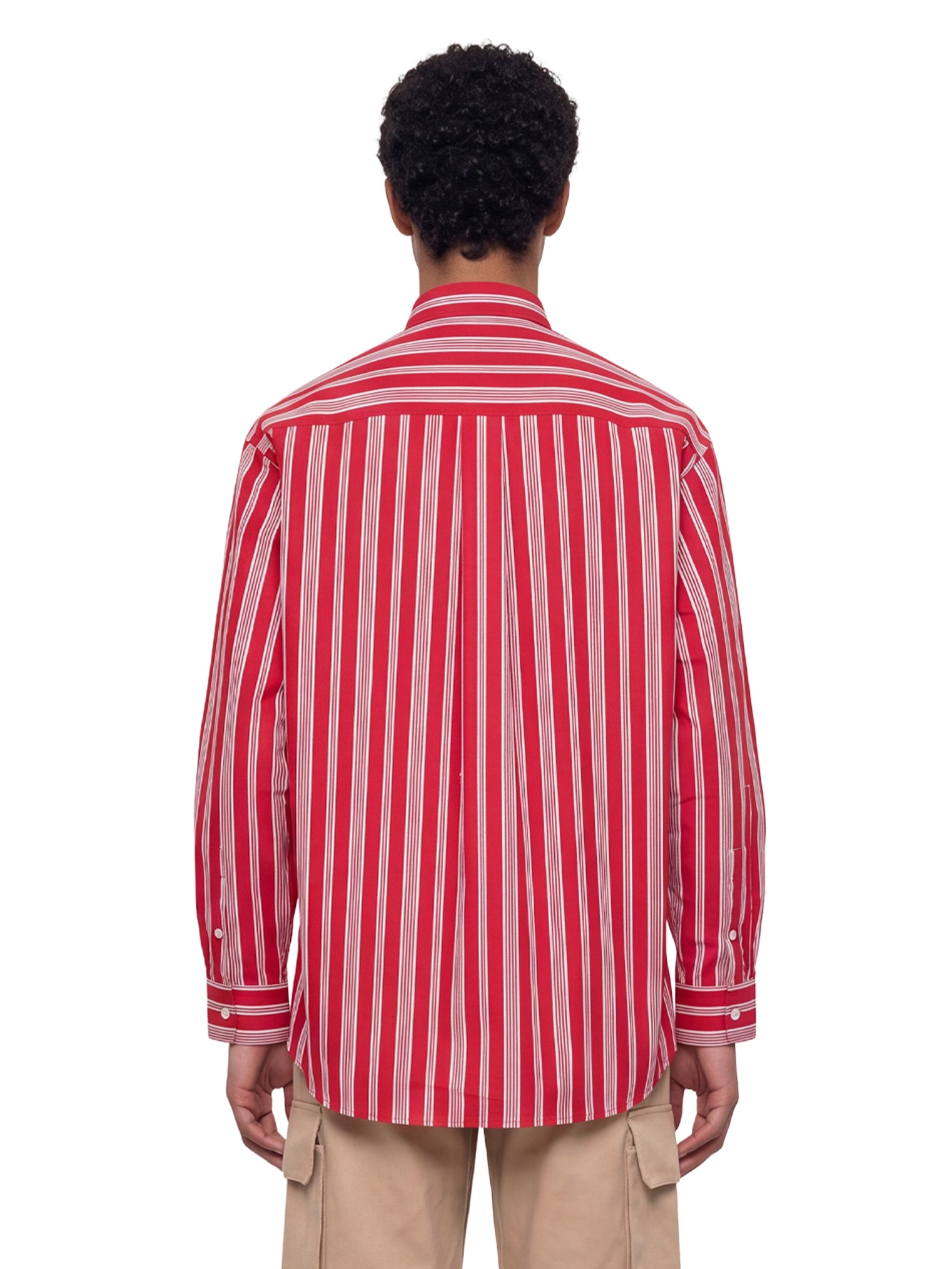 Camicia a righe multicolore 