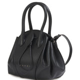 Borsa a mano Tulipea in nero 