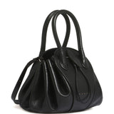 Borsa a mano Tulipea in nero 