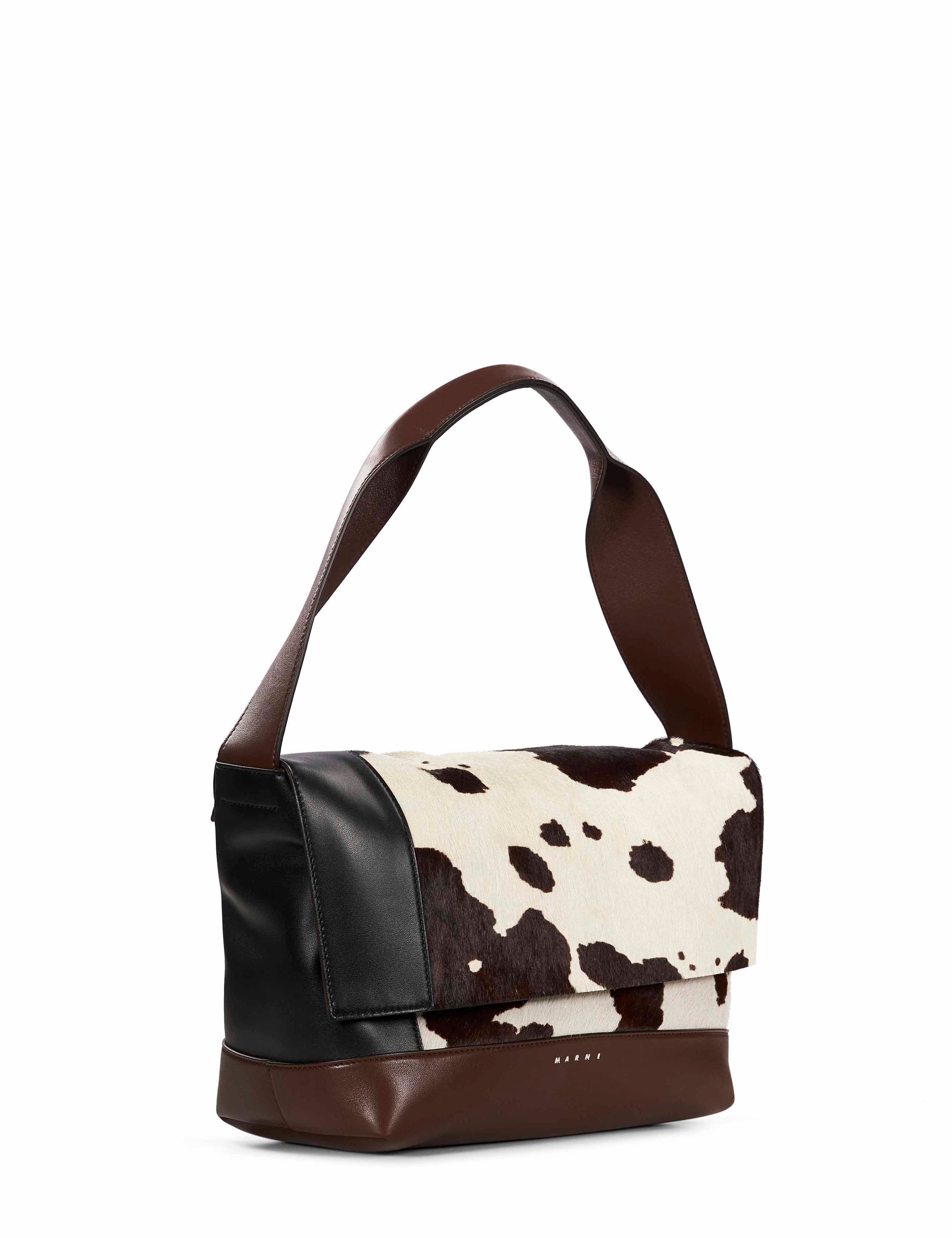 Borsa a spalla Pod 2.0 in stampa animalier 
