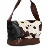 Borsa a spalla Pod 2.0 in stampa animalier 