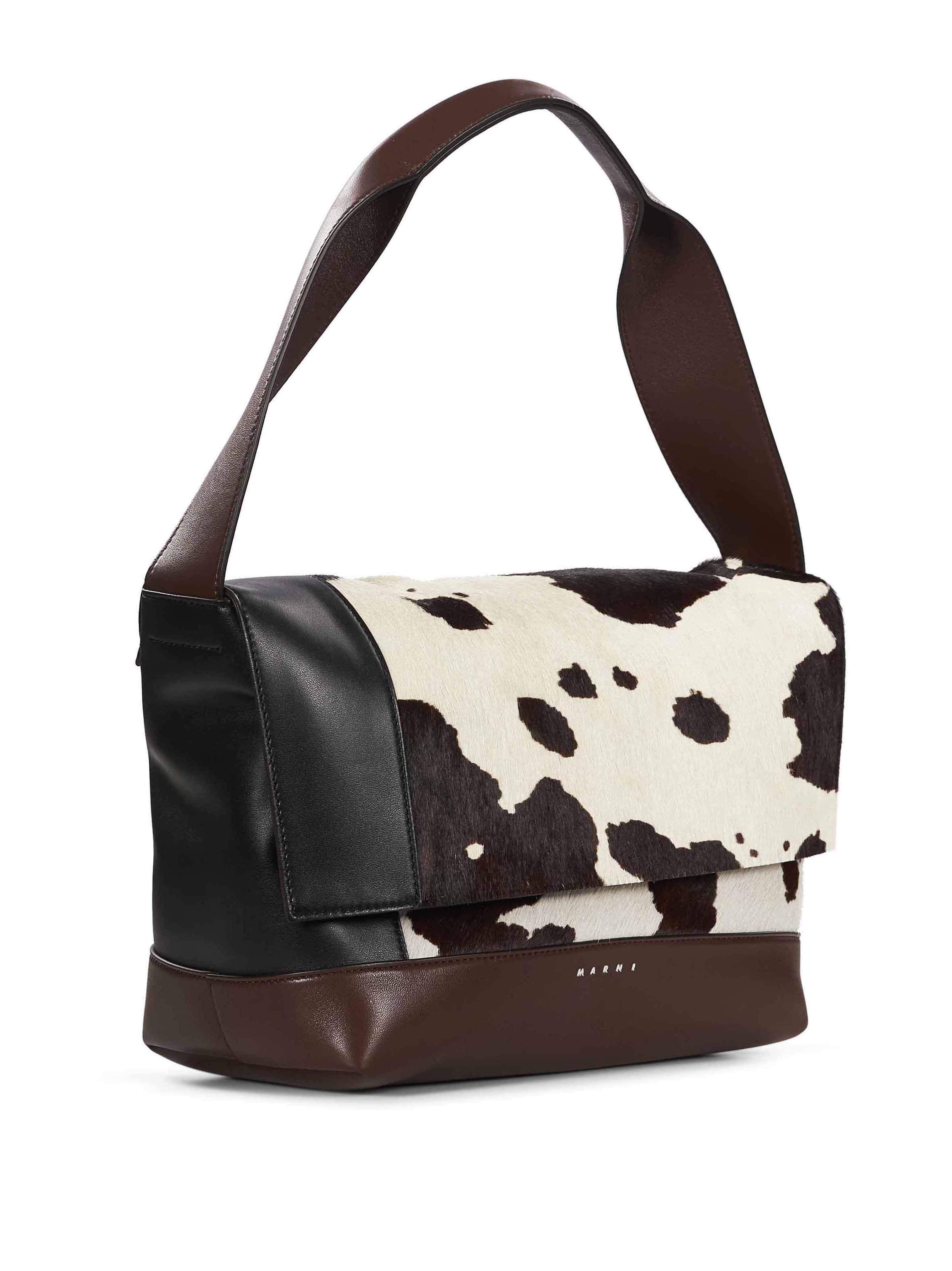 Borsa a spalla Pod 2.0 in stampa animalier 