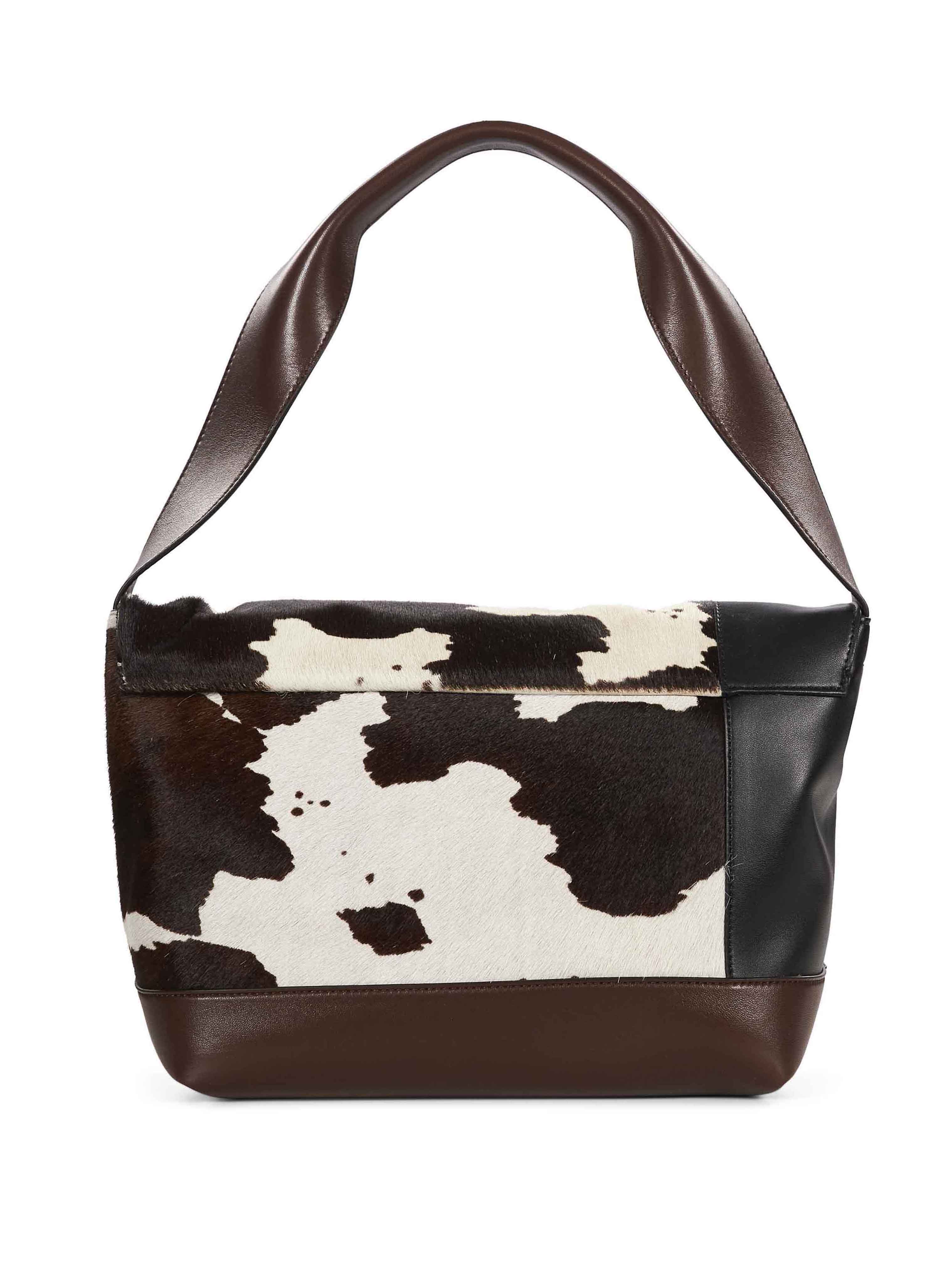 Borsa a spalla Pod 2.0 in stampa animalier 