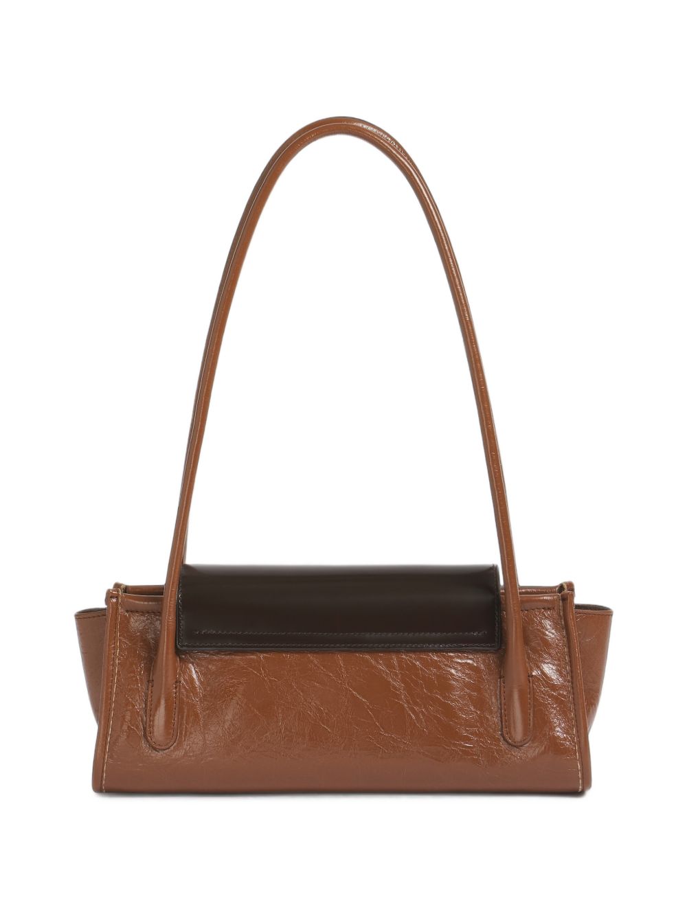 Borsa a spalla Trunkette in marrone 
