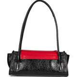 Borsa a spalla Trunkette in nero 
