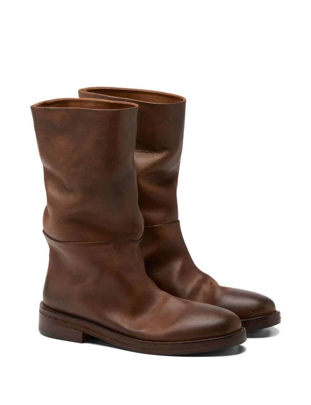 Stivali slip-on Tubetto in marrone 