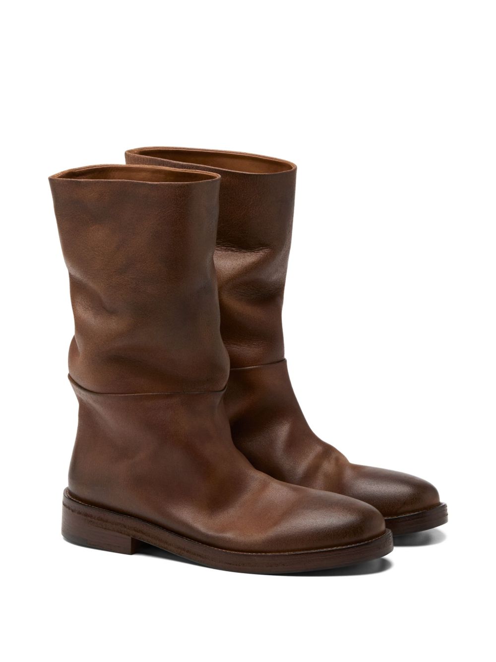 Stivali slip-on Tubetto in marrone 