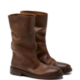 Stivali slip-on Tubetto in marrone 
