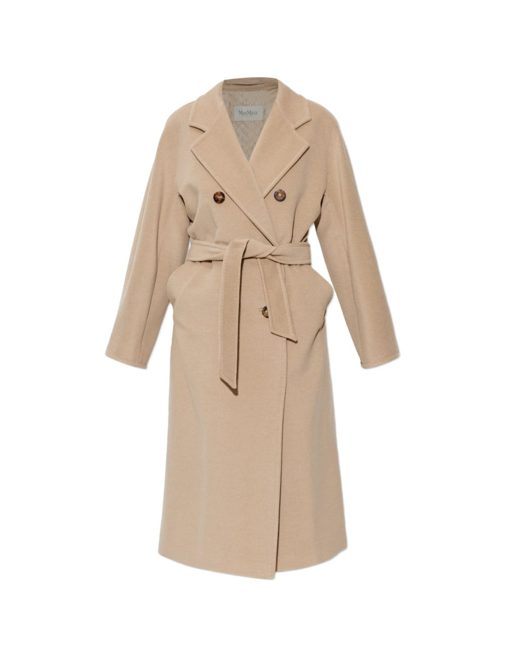 Cappotto doppippetto Madame in beige 