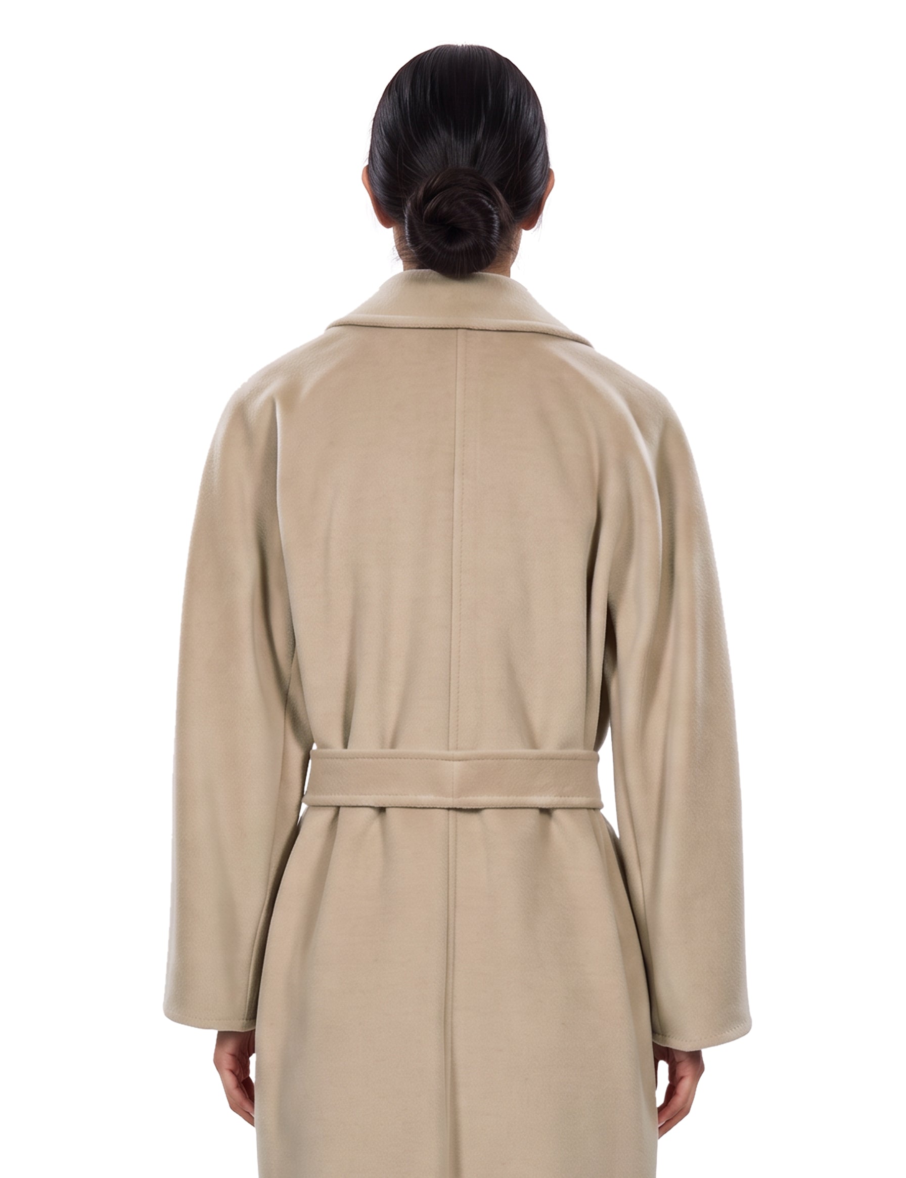 Cappotto doppippetto Madame in beige 