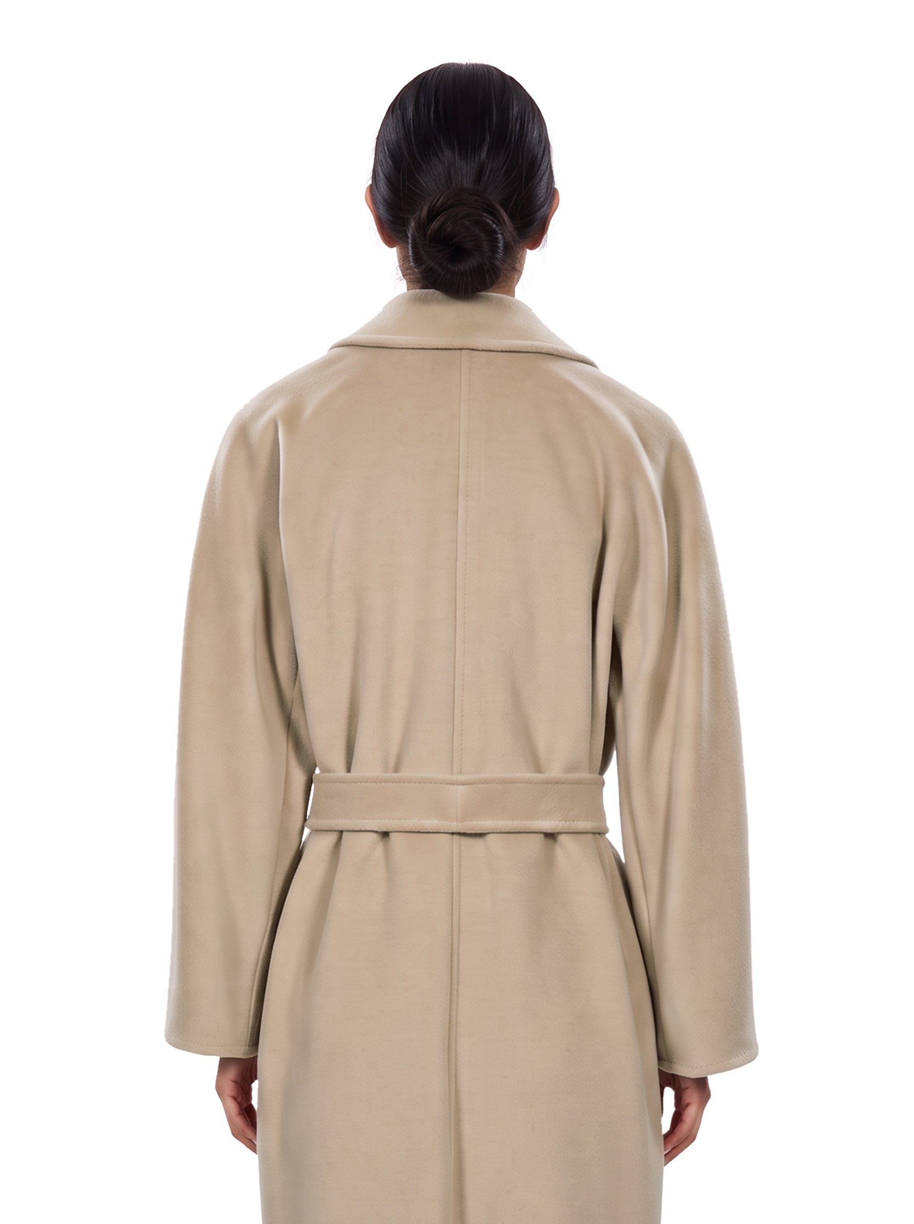 Cappotto doppippetto Madame in beige 
