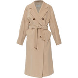 Cappotto doppippetto Madame in beige 