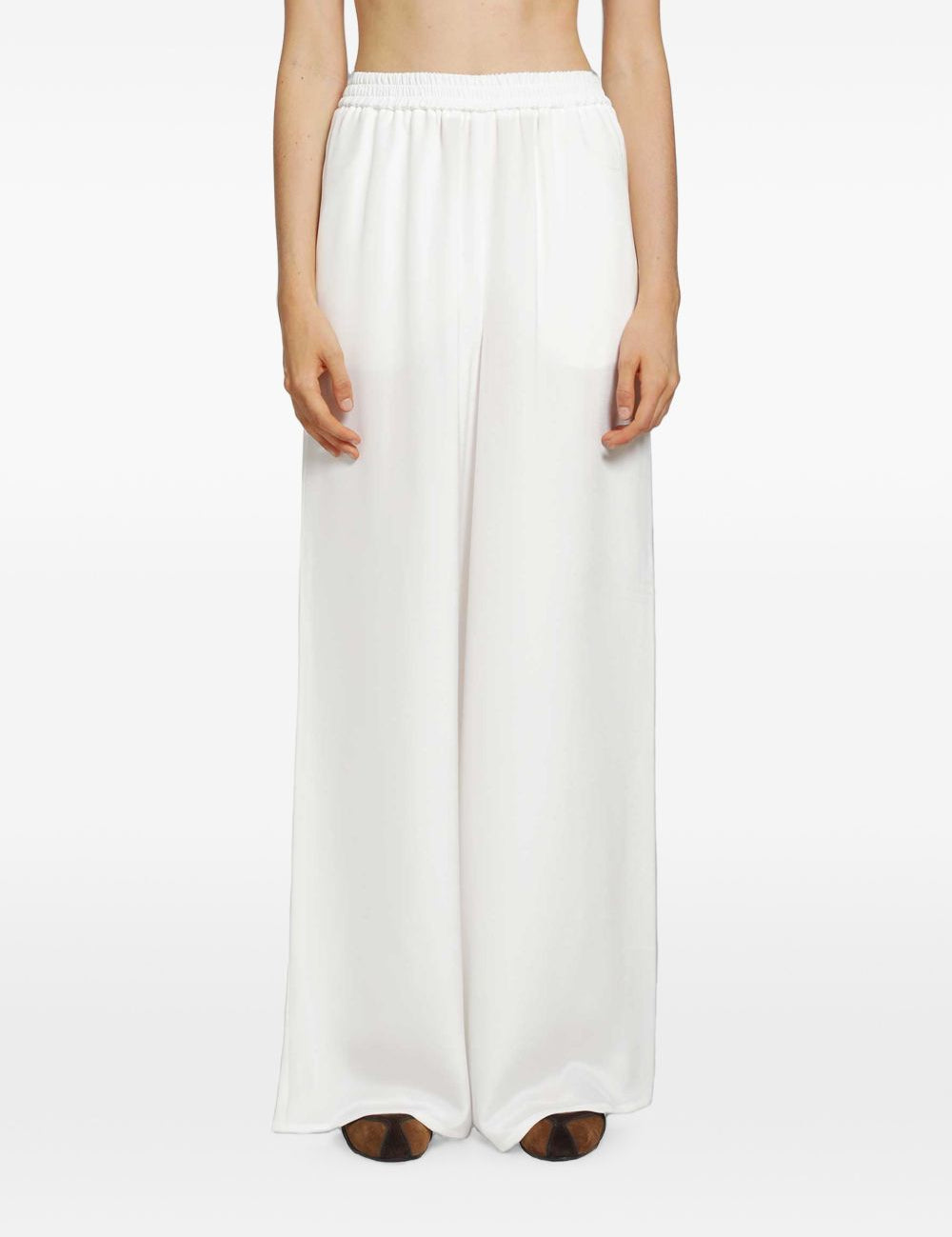 Pantaloni a gamba ampia Volonta in bianco 