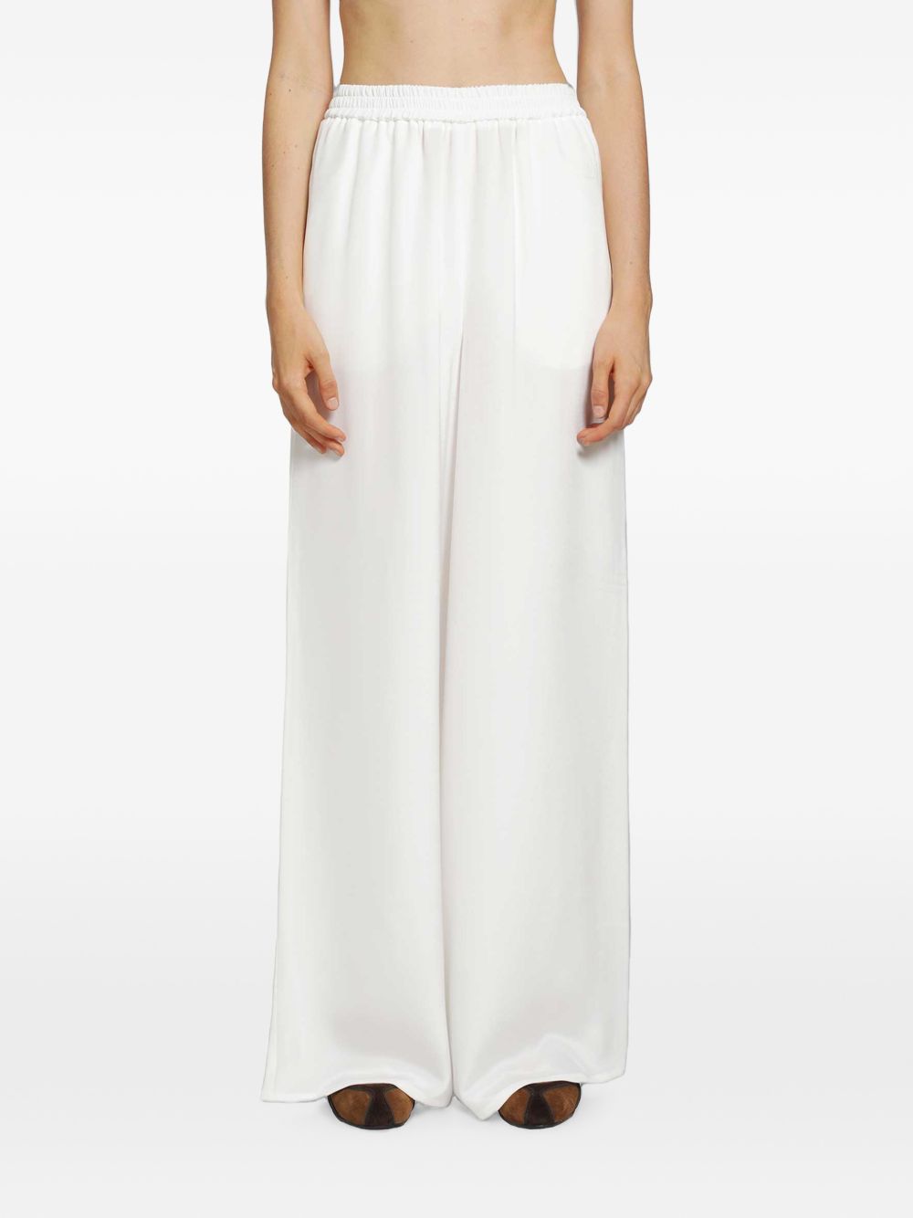 Pantaloni a gamba ampia Volonta in bianco 