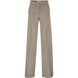 Pantaloni a quadri netto in grigio 