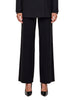 Pantalone wide leg in cady Alaggio in nero
