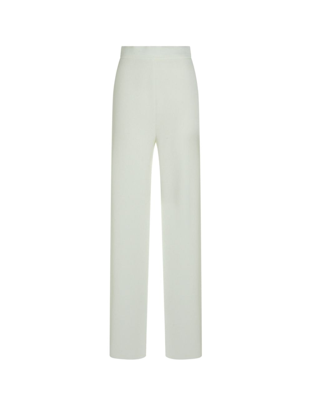 Pantaloni a vita alta Alaggio in bianco 