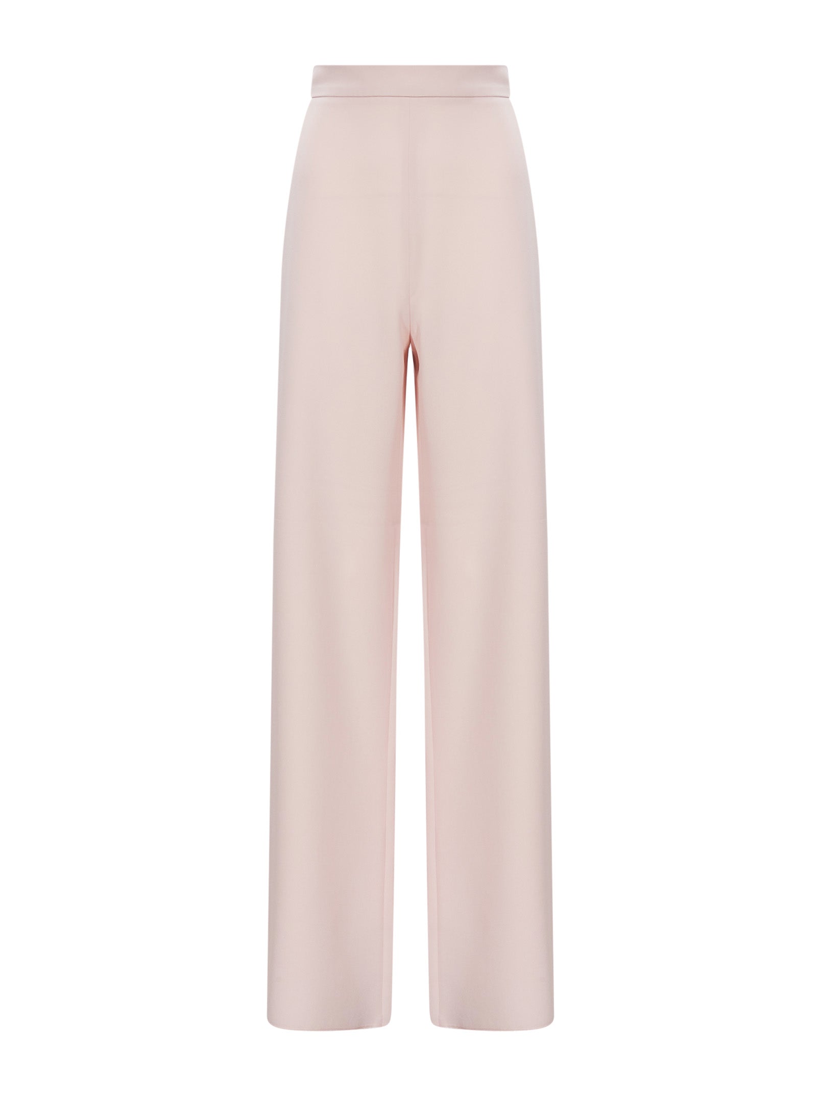 Pantalone wide leg in cady Alaggio in rosa 