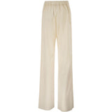 Pantaloi con cintura editto in bianco 