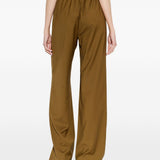 Pantaloi con cintura editto in verde 