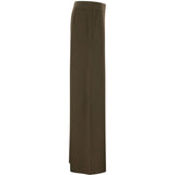 Pantaloni a gamba ampia faida in verde kaki 