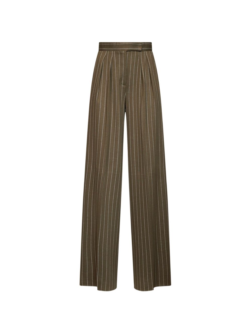 Pantaloni a righe rio in verde 