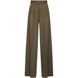 Pantaloni a righe rio in verde 