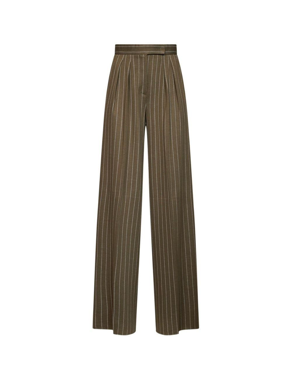 Pantaloni a righe rio in verde 