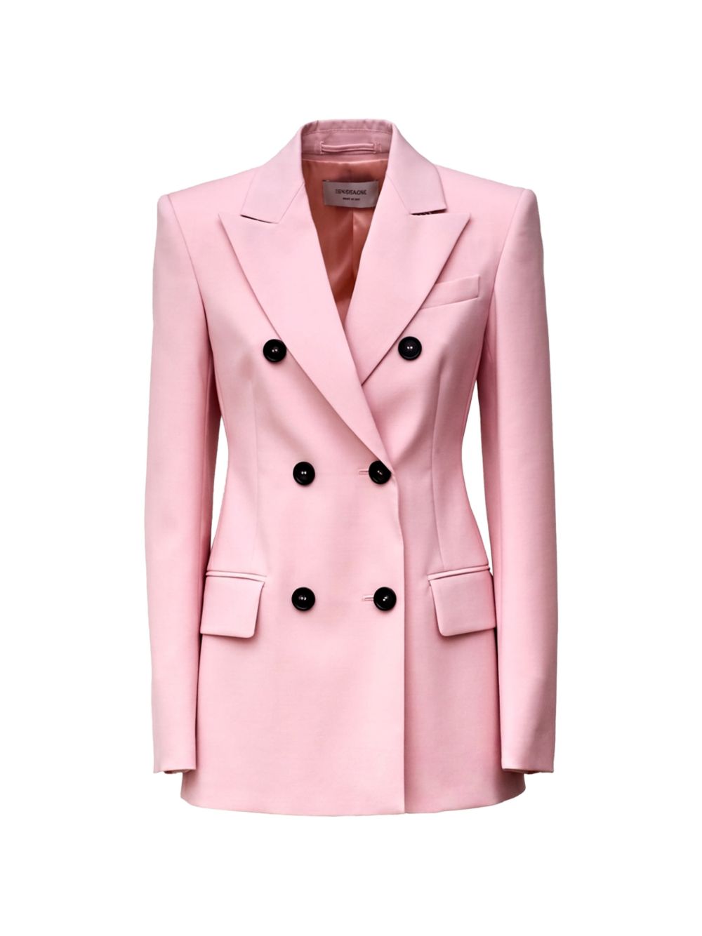 Blazer doppiopetto adamo in rosa 