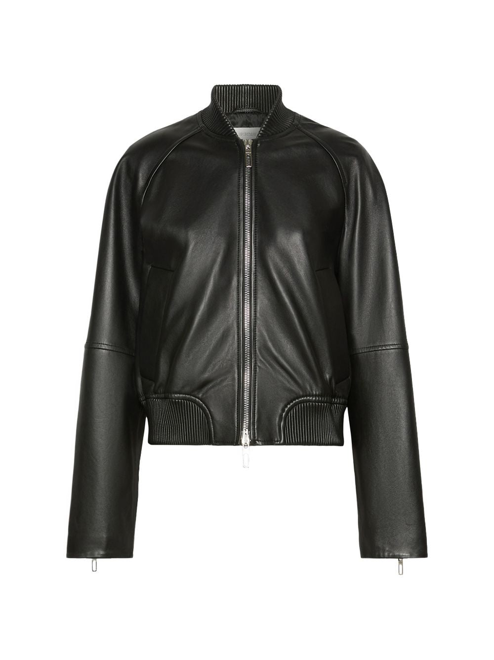 Giacca in pelle amour in nero 