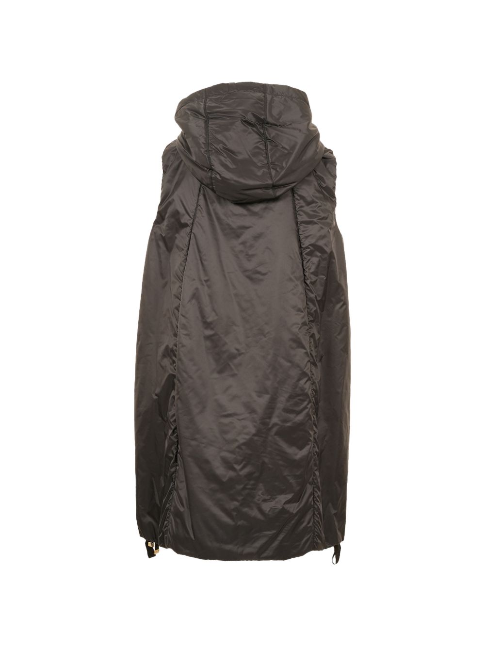 Gilet con cappuccio greengi in nero 