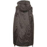 Gilet con cappuccio greengi in nero 